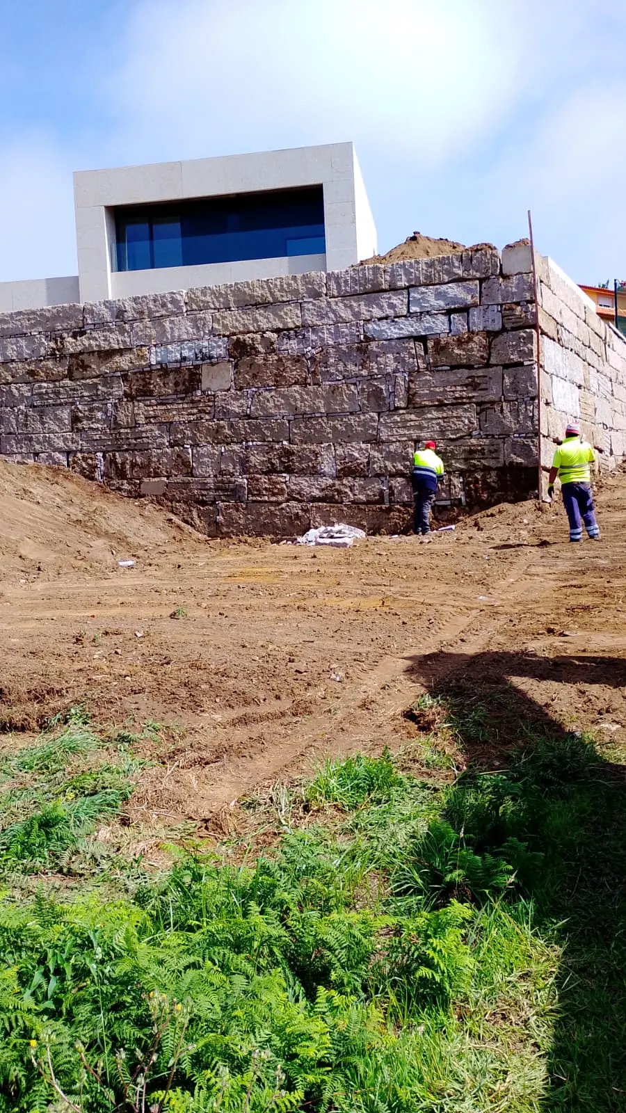 Construcción en piedra